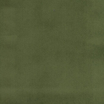 Olive-green fabric texture with a granular, velvety pile and uniform weave, labeled “turri > fabric cat. b > 746 d”.